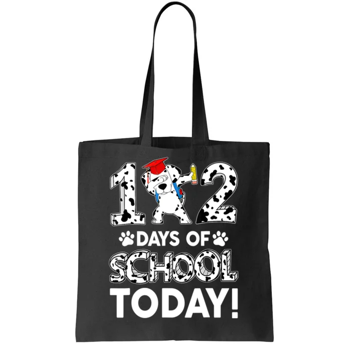 102 Days School Today 101 Days Smarter Dalmatian Dog Lovers Tote Bag