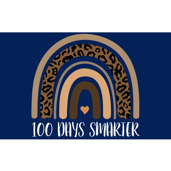 100 Days Smarter 100th Day Of School Bumper Sticker