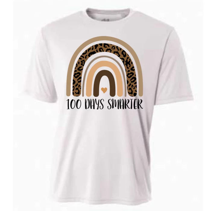 100 Days Smarter 100th Day Of School Cooling Performance Crew T-Shirt