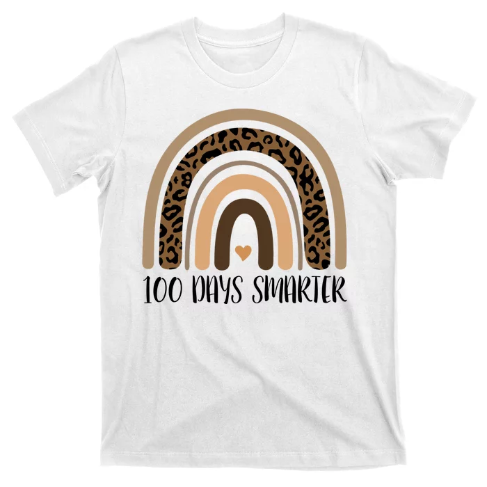 100 Days Smarter 100th Day Of School T-Shirt