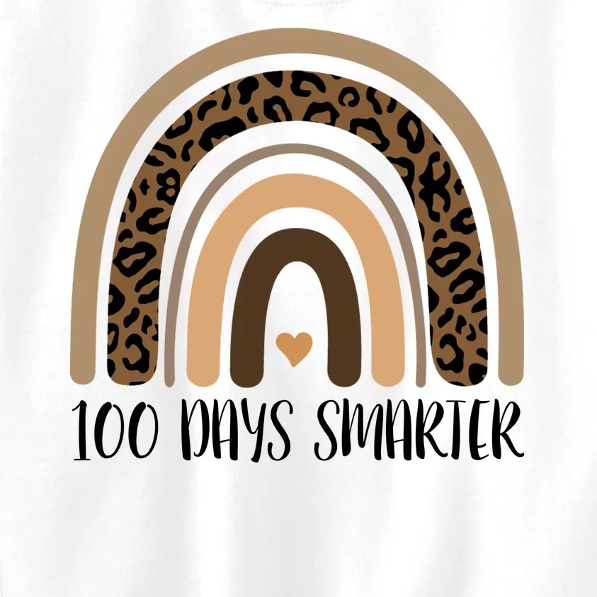 100 Days Smarter 100th Day Of School Kids Sweatshirt