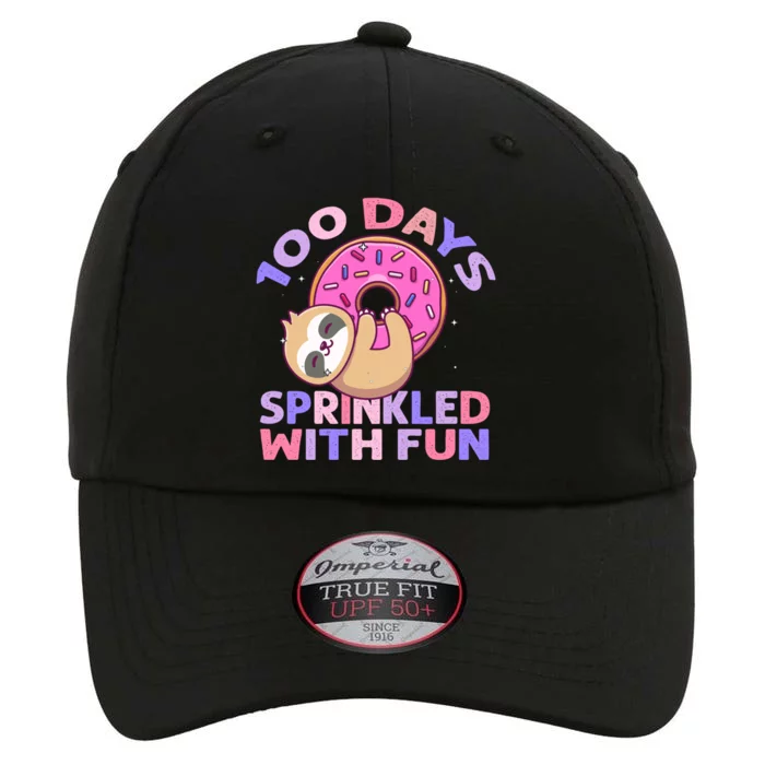 100 Days Sprinkled With Fun Donut Cool Gift The Original Performance Cap