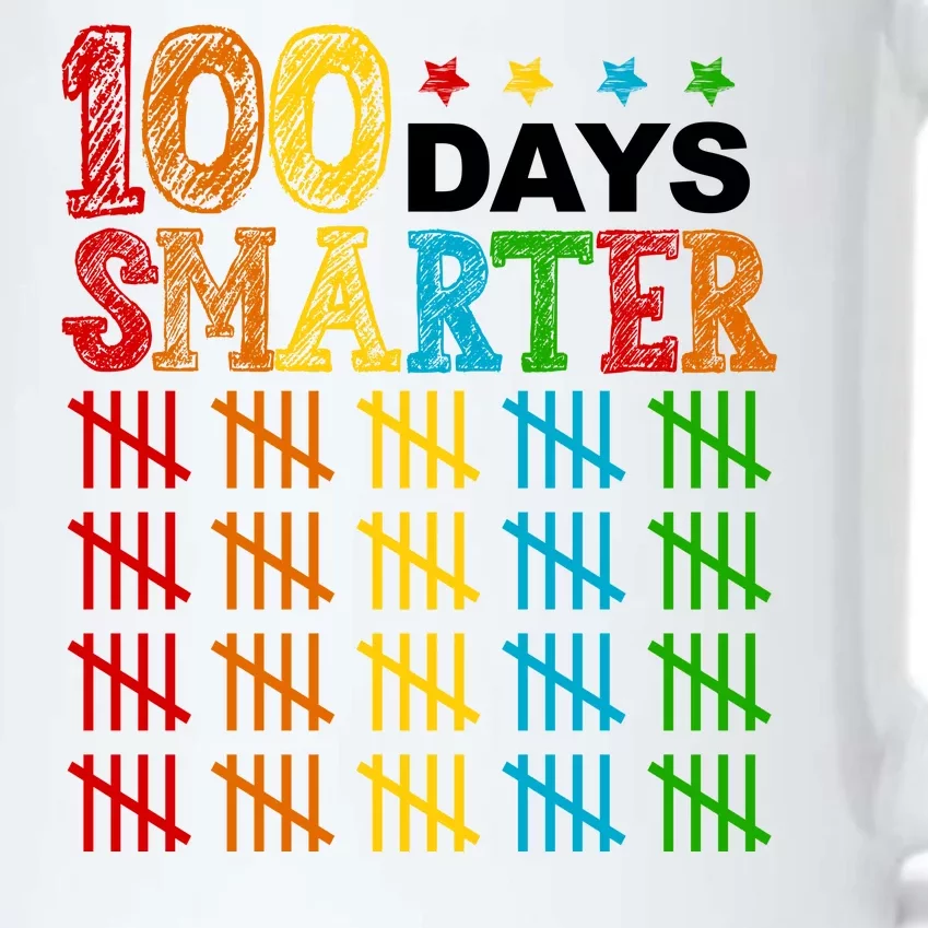 100 Days Smarter Cute Funny 100th Day Of School Black Color Changing Mug