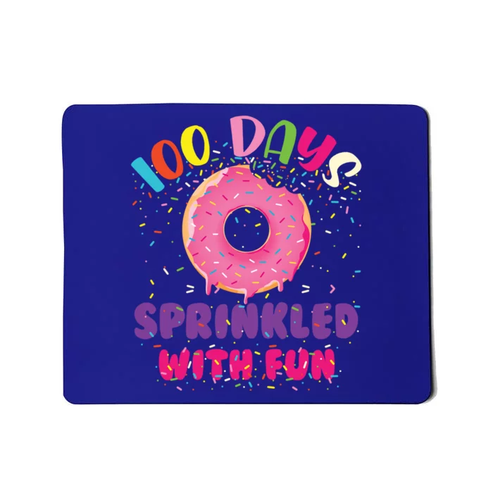 100 Days Sprinkled With Fun Donuts Happy 100th Day Of School Gift Mousepad