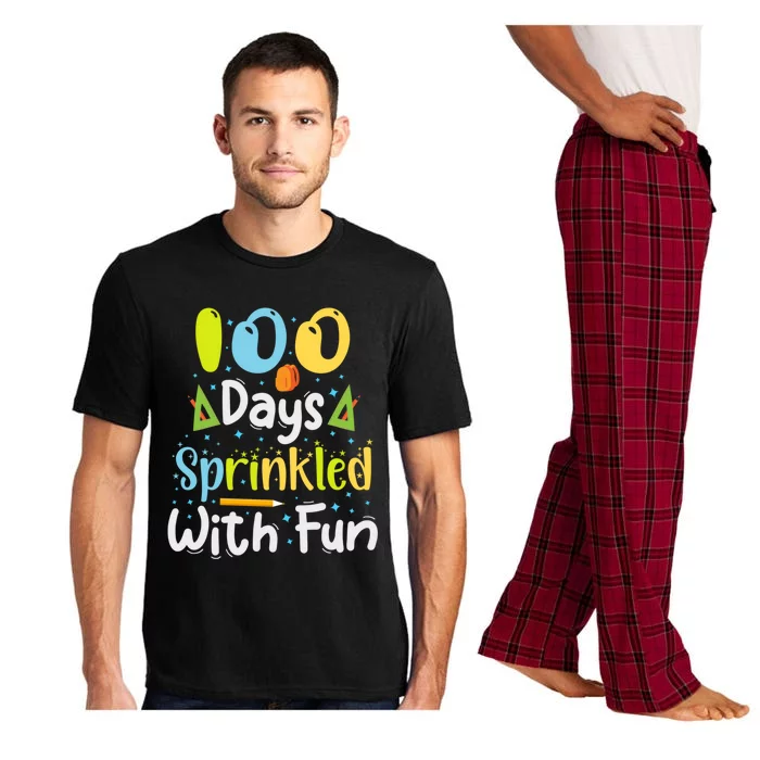 100 Days Sprinkled With Fun Funny 100 Days Of School Gift Pajama Set