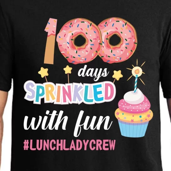 100 Days Sprinkled With Fun Lunchladycrew Funny 100 Days Of Cute Gift Pajama Set