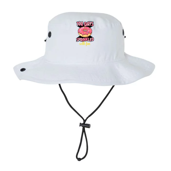 100 Days Sprinkled With Fun School Sprinkled Donut Lover Gift Legacy Cool Fit Booney Bucket Hat