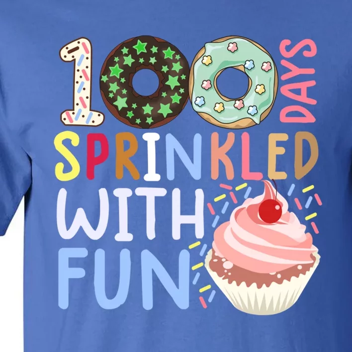 100 Days Sprinkled With Fun Gift Cupcake 100 Days Of School Gift Tall T-Shirt