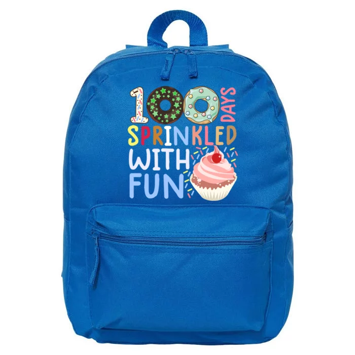 100 Days Sprinkled With Fun Gift Cupcake 100 Days Of School Gift 16 in Basic Backpack