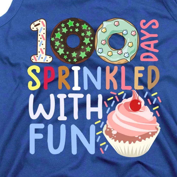 100 Days Sprinkled With Fun Gift Cupcake 100 Days Of School Gift Tank Top