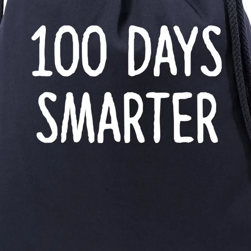 100 Days Smarter Gift 100 Days School Gift Drawstring Bag