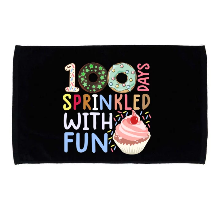 100 Days Sprinkled With Fun Meaningful Gift Cupcake 100 Days Of School Gift Microfiber Hand Towel