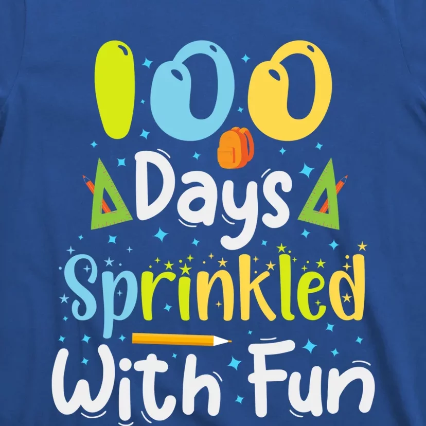 100 Days Sprinkled With Fun 100 Days Of School Gift T-Shirt