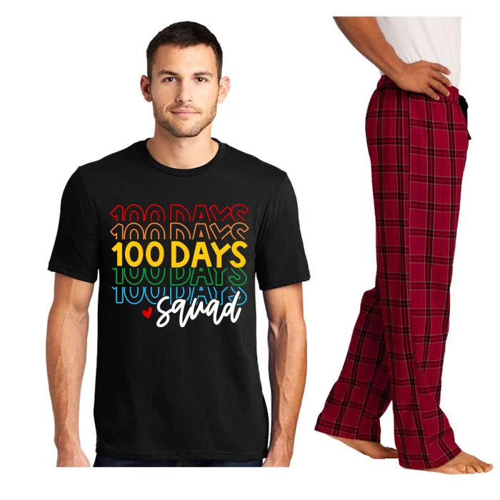 100 Days Squad Brighter Smarter Happy 100 Days Of School Gift Pajama Set