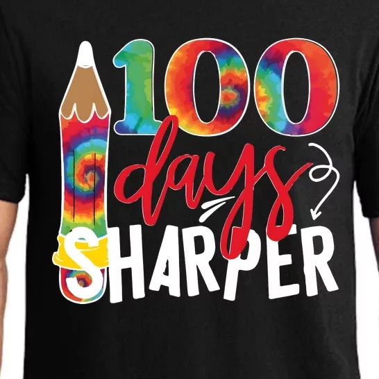 100 Days Sharper Teacher Student Pajama Set