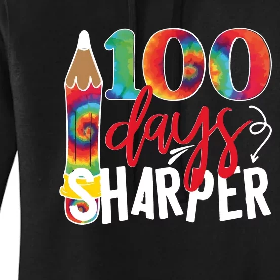 100 Days Sharper Teacher Student Women's Pullover Hoodie