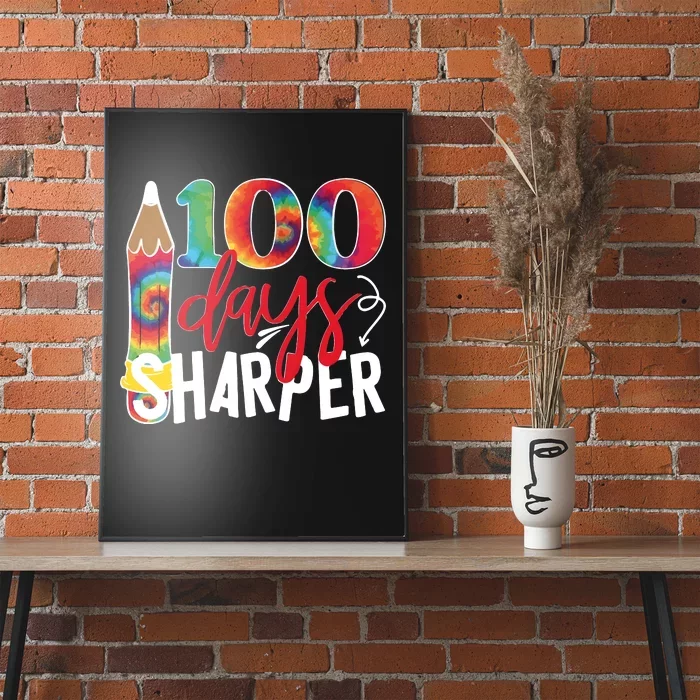 100 Days Sharper Teacher Student Poster