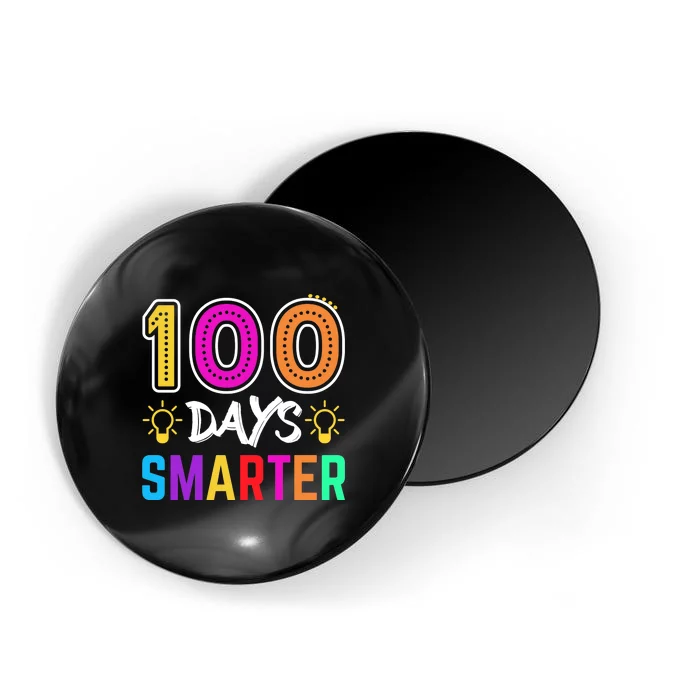 100 Days Smarter Teacher Or Student 100th Day Of School Magnet