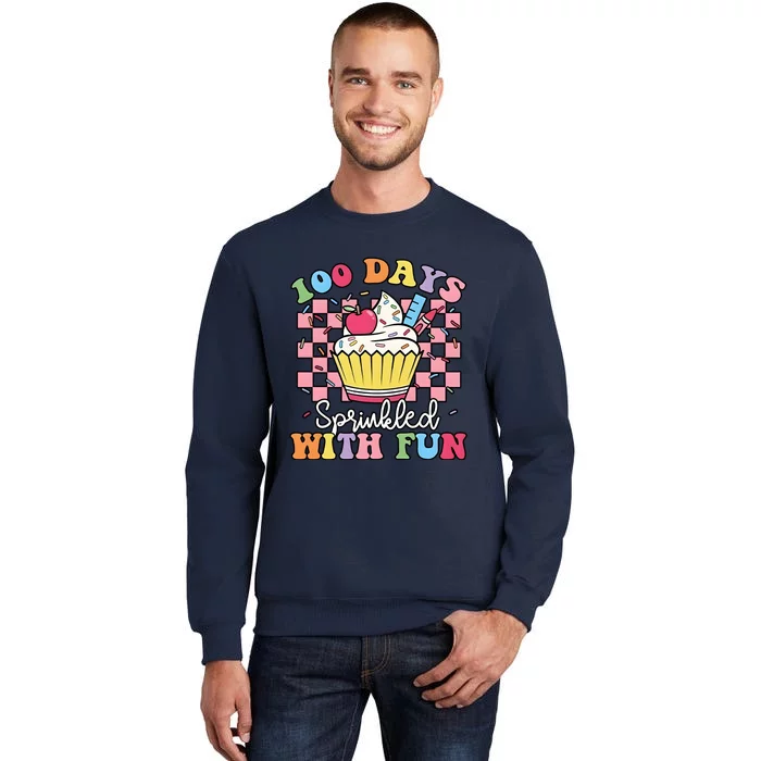 100 Days Sprinkled With Fun Cute Cupcake Sweatshirt