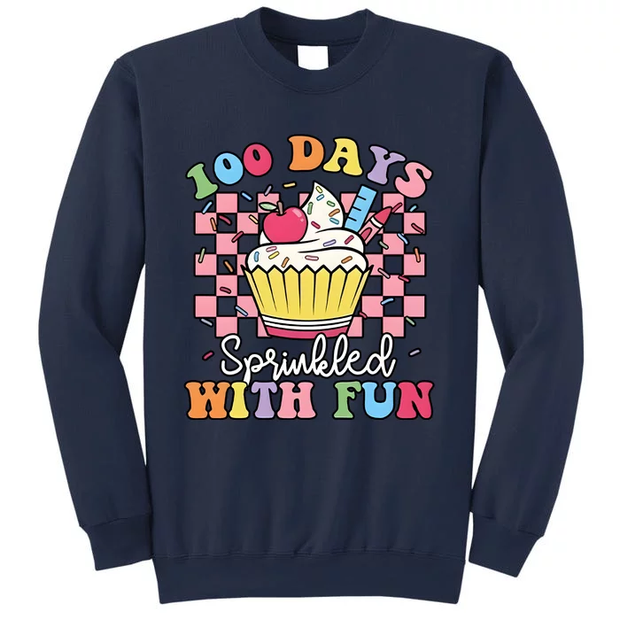 100 Days Sprinkled With Fun Cute Cupcake Sweatshirt