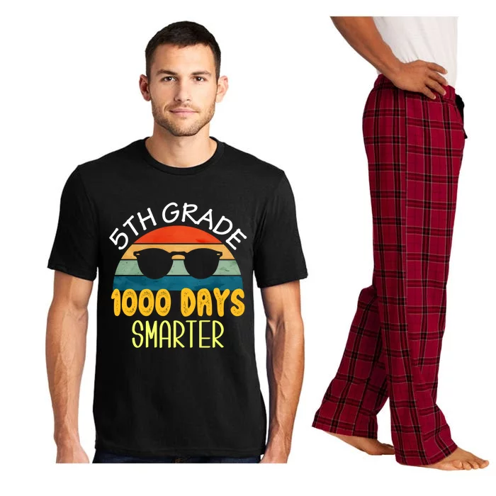 1000 Days Smarter Fifth 5th Grade Teacher Student Of School Pajama Set