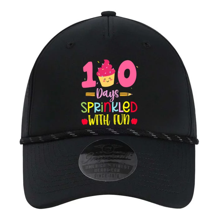 100 Days Sprinkled With Fun Cupcake 100th Day Of School Girl Performance The Dyno Cap