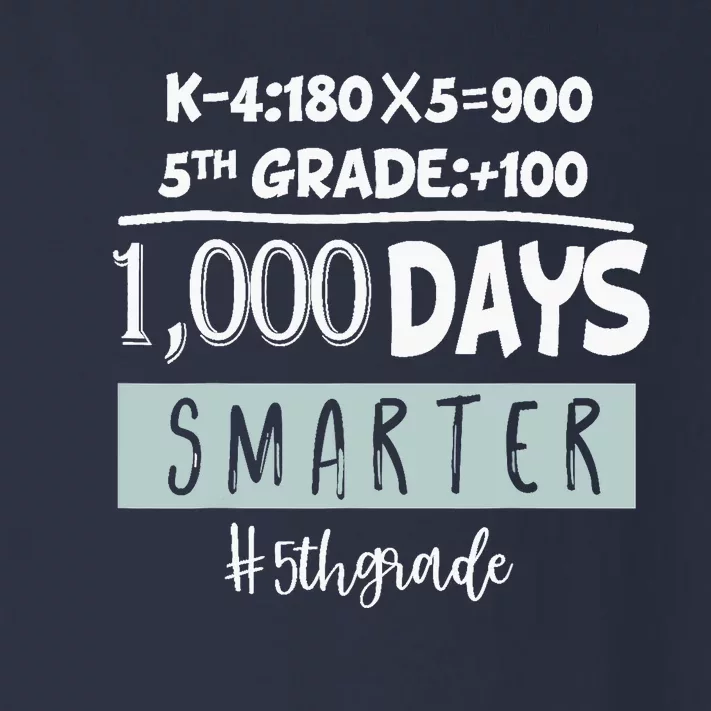 1000 days smarter - Fifth Grade Student Teacher gift Toddler Long Sleeve Shirt