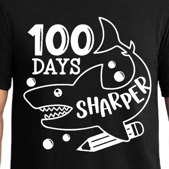 100 Days Sharper Funny Back To School Pajama Set