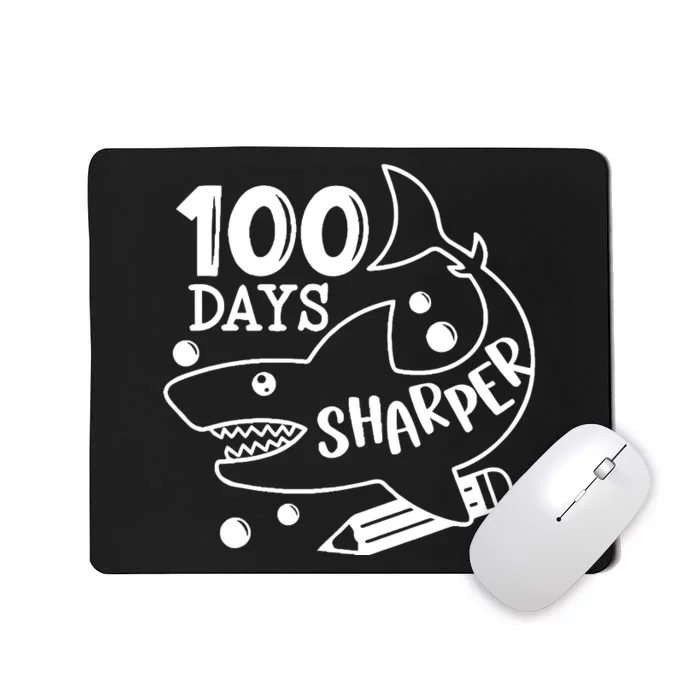 100 Days Sharper Funny Back To School Mousepad