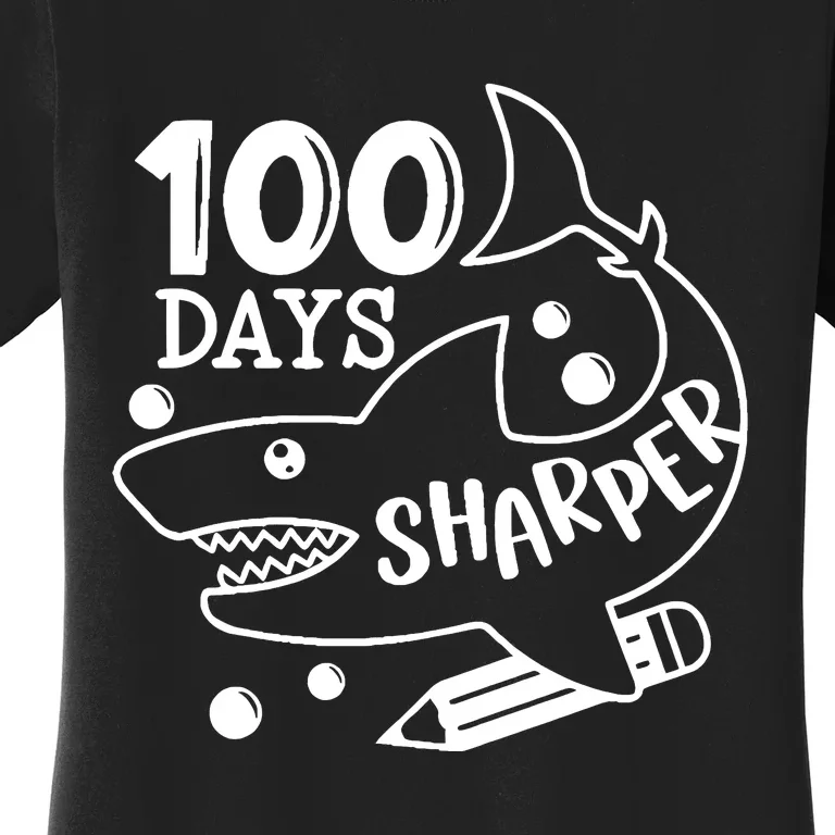 100 Days Sharper Funny Back To School Women's T-Shirt