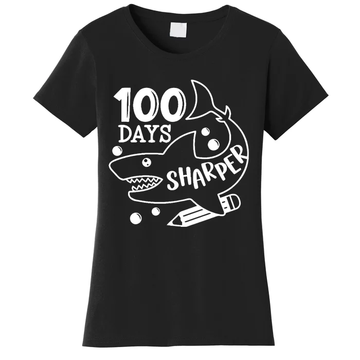 100 Days Sharper Funny Back To School Women's T-Shirt