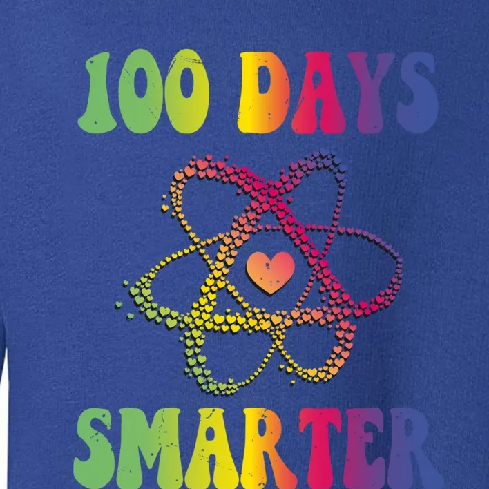 100 Days Smarter Meaningful Gift Toddler Sweatshirt