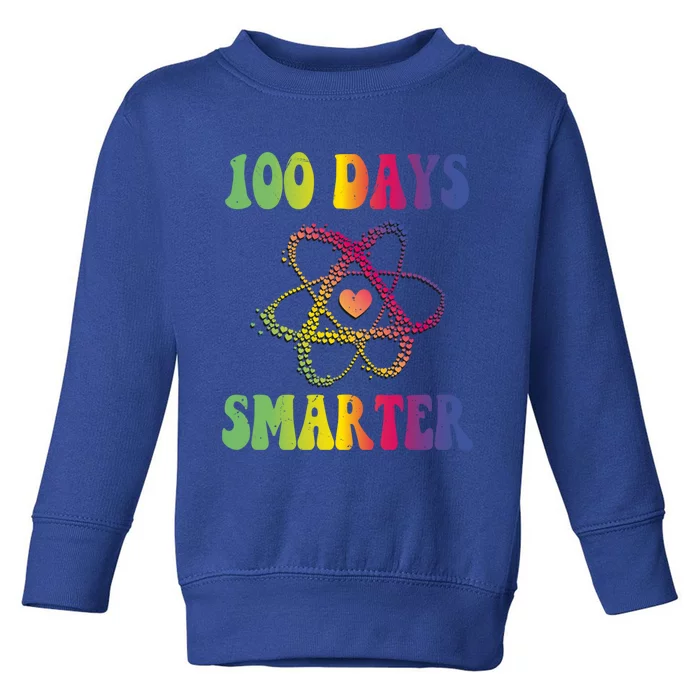 100 Days Smarter Meaningful Gift Toddler Sweatshirt