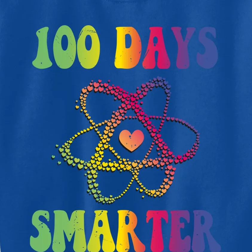 100 Days Smarter Meaningful Gift Kids Sweatshirt