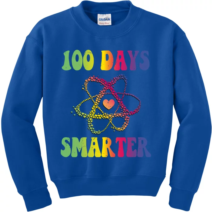 100 Days Smarter Meaningful Gift Kids Sweatshirt