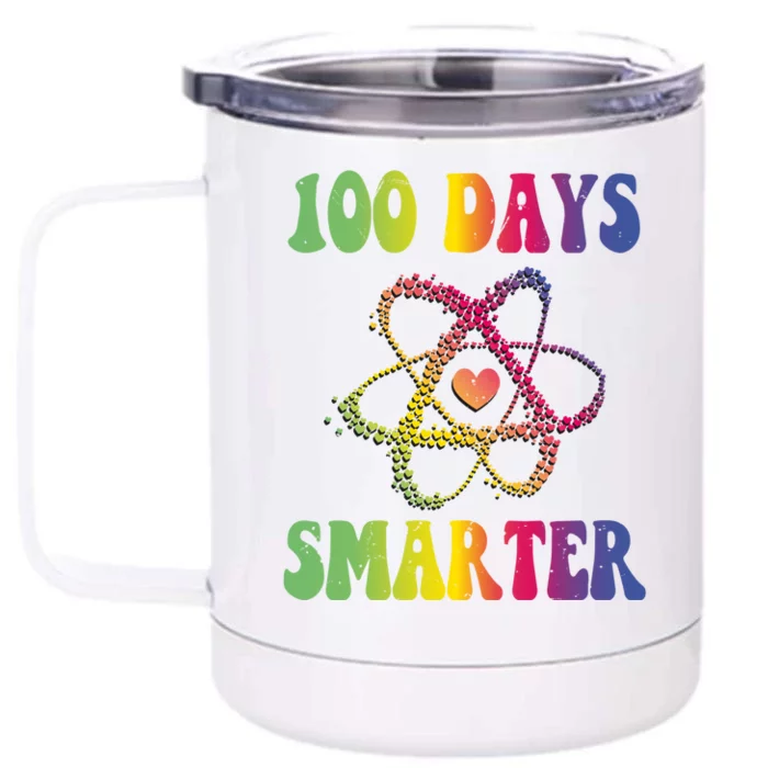 100 Days Smarter Meaningful Gift Front & Back 12oz Stainless Steel Tumbler Cup