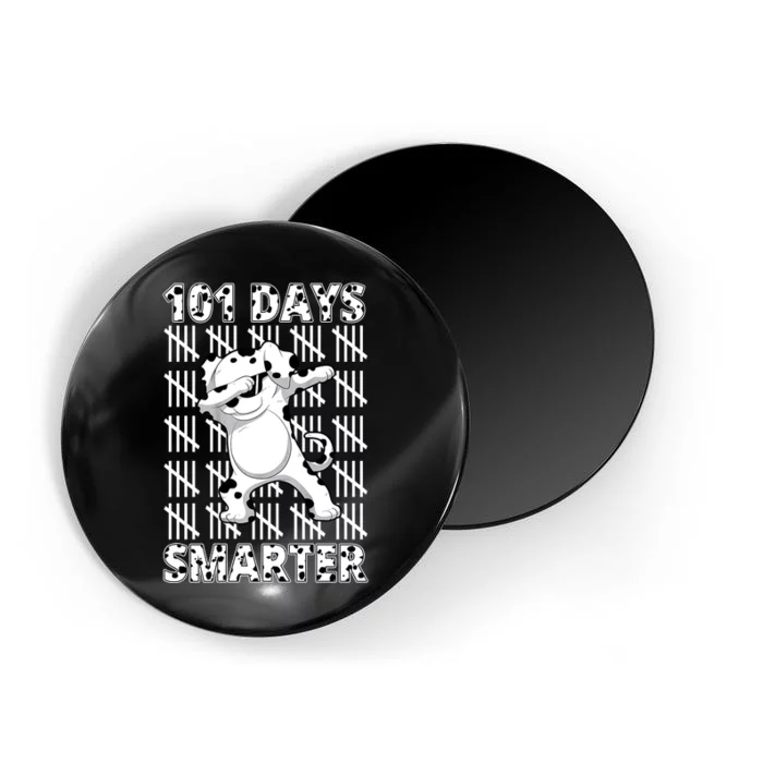 101 Days Smarter Dabbing Dalmatian Dog Magnet