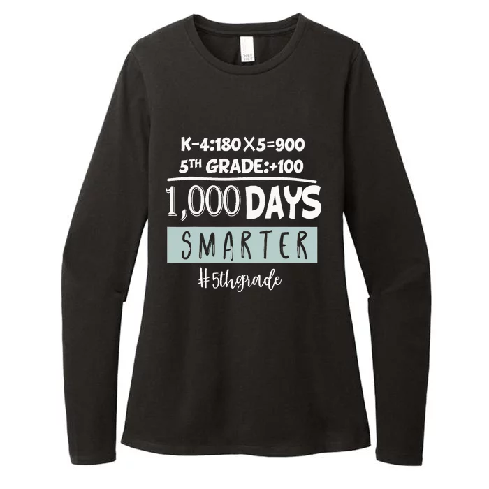 1000 days smarter - Fifth Grade Student Teacher gift Womens CVC Long Sleeve Shirt