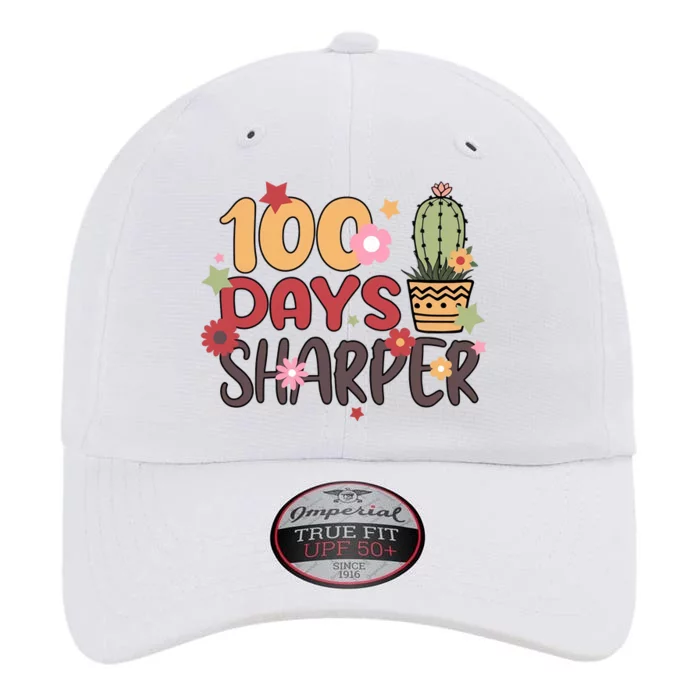 100 Days Sharper 100 Days Celebration For Teacher 100 Days Of School The Original Performance Cap