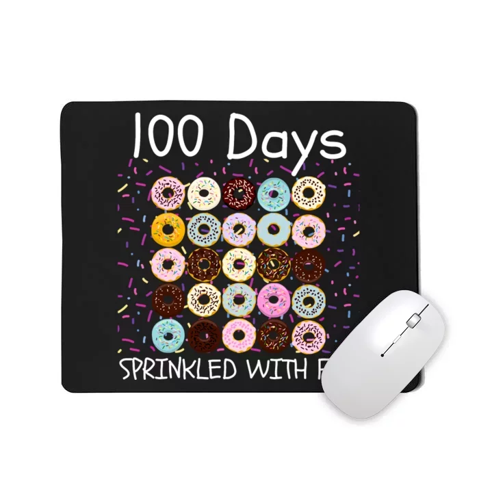 100 Days Sprinkled With Fun, 100th Day Of School, 100 Days Mousepad