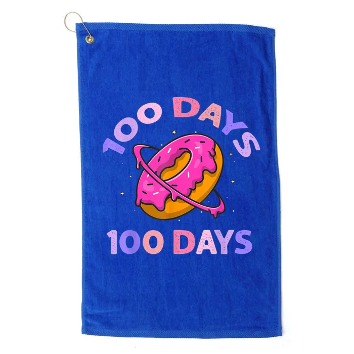 100 Days Sprinkled With Fun 100th Day Of School Teacher Gift Platinum Collection Golf Towel