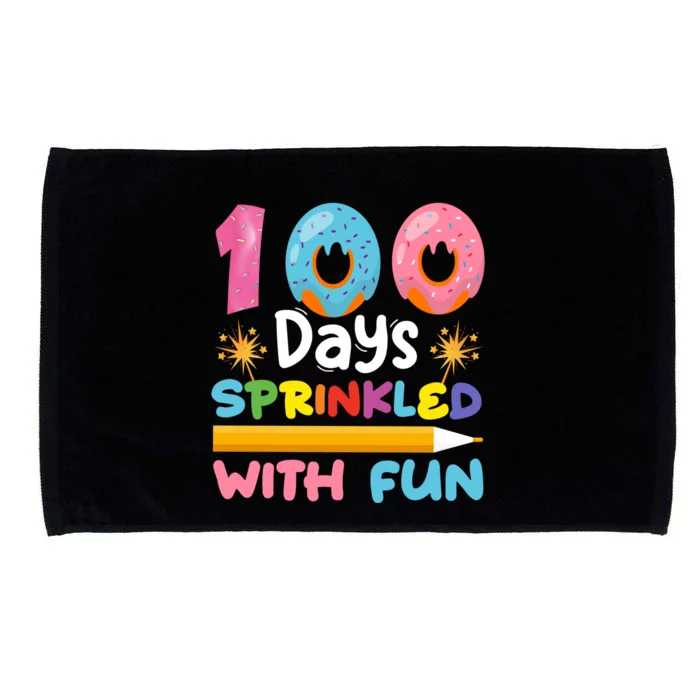 100 Days Sprinkled With Fun 100th Day Of School Teacher Gift Microfiber Hand Towel