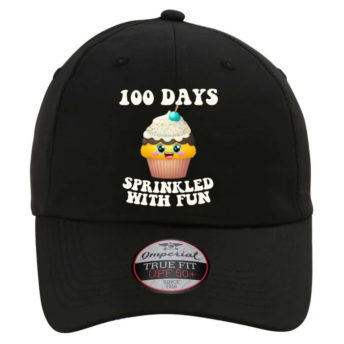 100 Days Sprinkled With Fun Cupcake 100th Day Of School Gift The Original Performance Cap