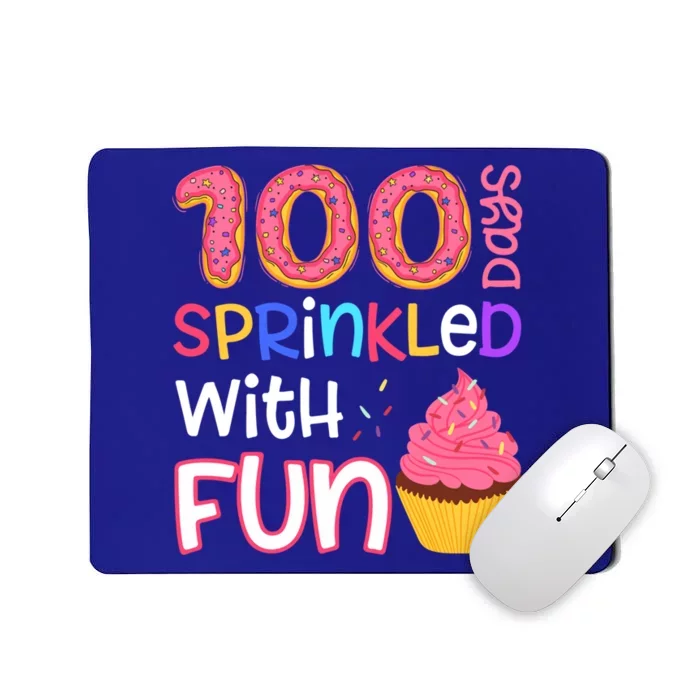 100 Days Sprinkled With Fun Cupcake 100th Day Of School Gift Mousepad