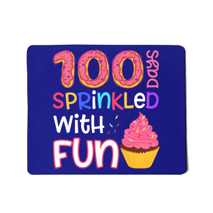 100 Days Sprinkled With Fun Cupcake 100th Day Of School Gift Mousepad