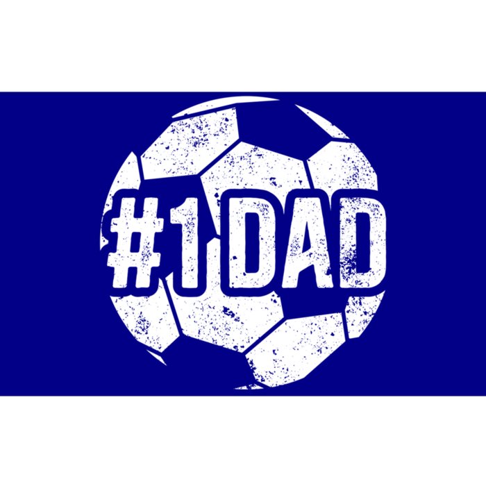 #1 Dad Soccer Dad Of A Soccer Player Dad Soccer Father Gift Bumper Sticker