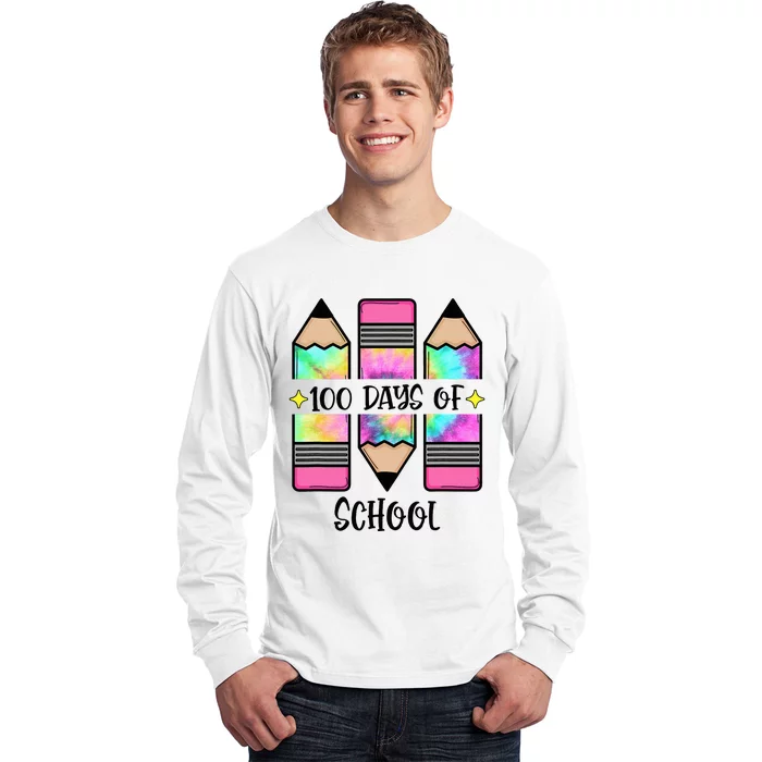 100th Day Student Cute 100 Long Sleeve Shirt