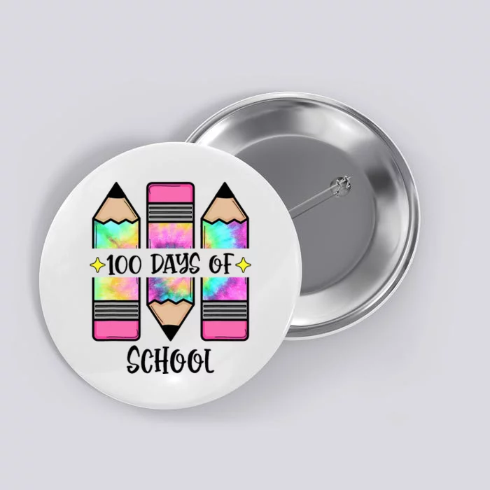 100th Day Student Cute 100 Button