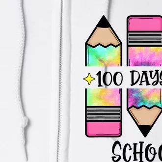 100th Day Student Cute 100 Full Zip Hoodie