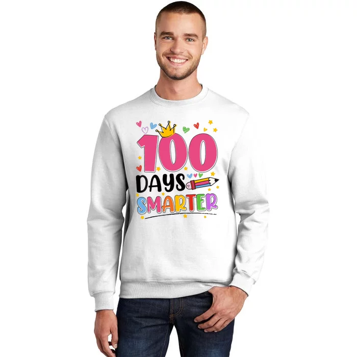 100 Days Smarter 100th Day Of School Sweatshirt